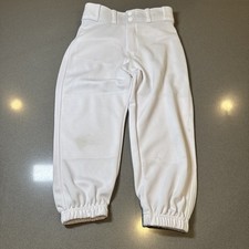 Franklin Youth Baseball Pants, Full Length, White, Sz. Y-S, Youth Small