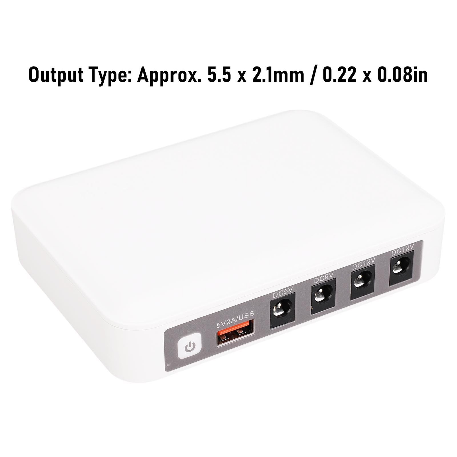 Mini UPS Battery Backup Uninterruptible Power Supply 7500mAh 2A For Router Modem