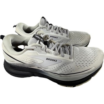 Brooks Trace 3 Women's Running Shoes White Black Wide D Size 7 Athletic