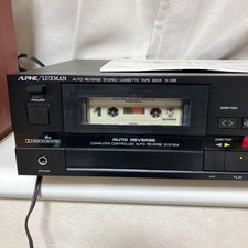 ALPINE LUXMAN K-106 Cassette Deck Auto Reverse Used Tested Working