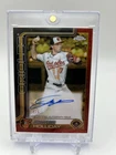2025 Topps Chrome Gilded Collection Color Match Auto Jackson Holliday /5