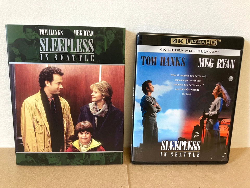 SLEEPLESS IN SEATTLE w/Slip (4K UHD + Blu-Ray) Columbia Classics Vol 4 Unwatched Foto 2 de 4