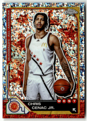 2025 Topps McDonald's All American No. 11 Chris Cenac Jr. McFlurry