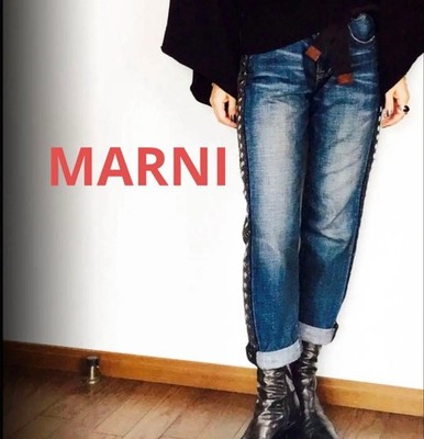 Marni x Currentelliott Denim Women Rare Model Limited Edition VHTF Pre-owned