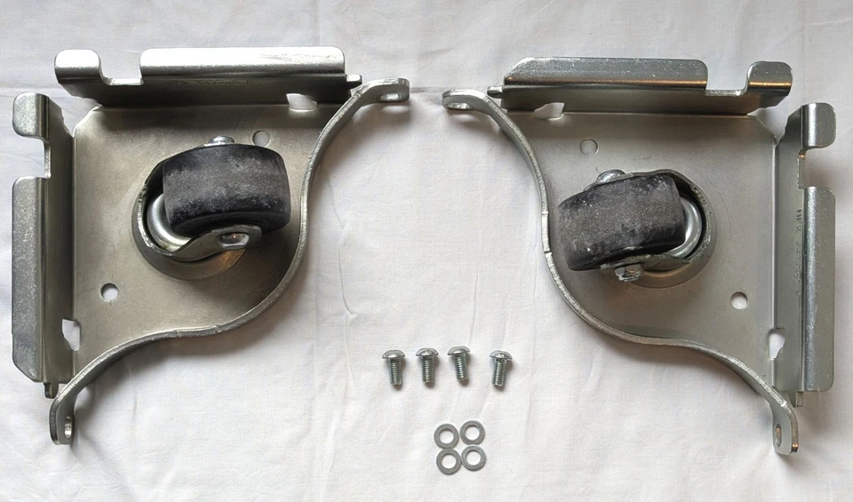 2 roulettes pivotantes pour rack de serveur HP 157022-001 432366-001 G1 10622 - Photo 1/3