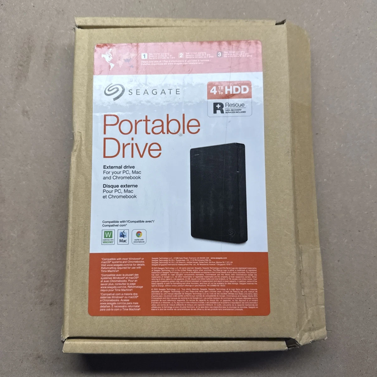 Seagate 4 TB Portable External Hard Disk Drives for sale | eBay