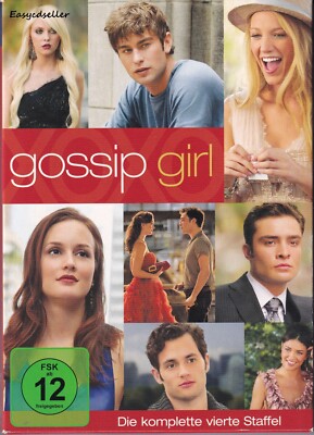GOSSIP GIRL DIE KOMPLETTE VIERTE STAFFEL AUF 5 DVD`S AUS DEM JAHR 2011