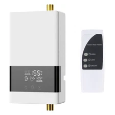 110V Electric Hot Tankless Water Heater Shower Instant Boiler Bathroom Kitchen