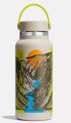 Hydro Flask Yellowstone National Park Limited Edition 32oz water bottle New