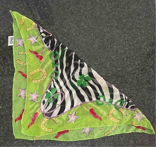 foulard seta donna dolce&gabbana, vintage - usato - ottimo. - Foto 2 di 4