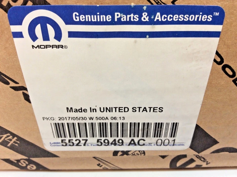 Manija de puerta exterior delantera lado del conductor Dodge Dakota RAM 1500 LH con cerradura nueva OE Foto 3 de 3