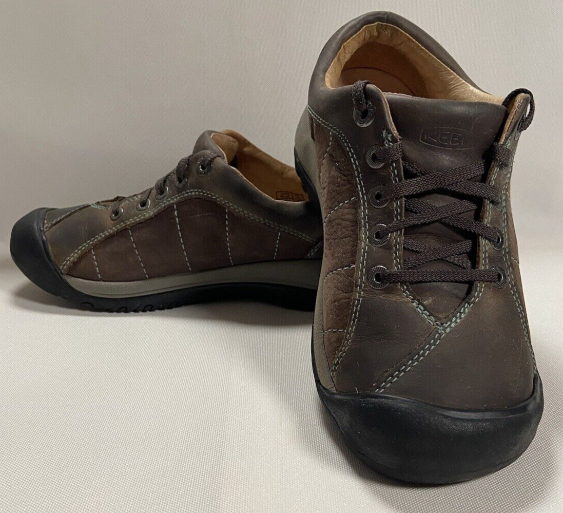 Scarpa donna Keen Presidio taglia 7 marrone atletica passeggio trail sneaker escursionismo