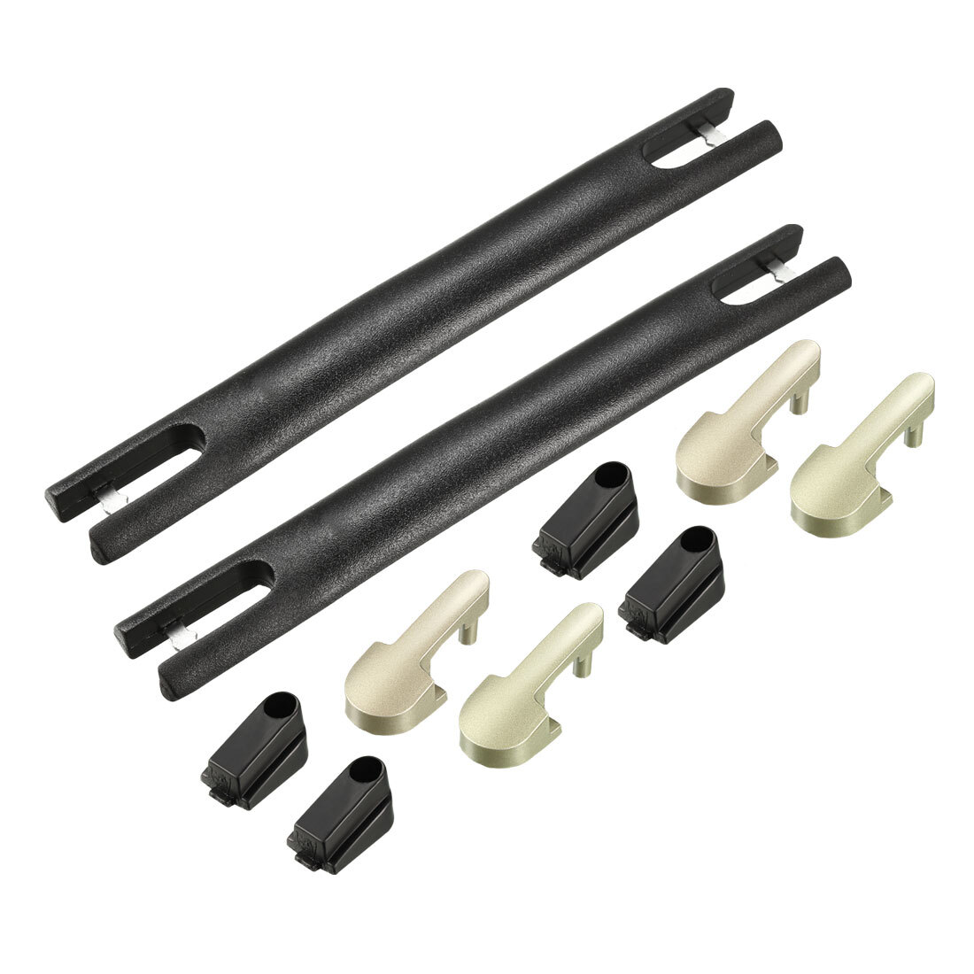 Replacement Black Luggage Handle Strap 205mm Long 2Pcs for Suitcase-image