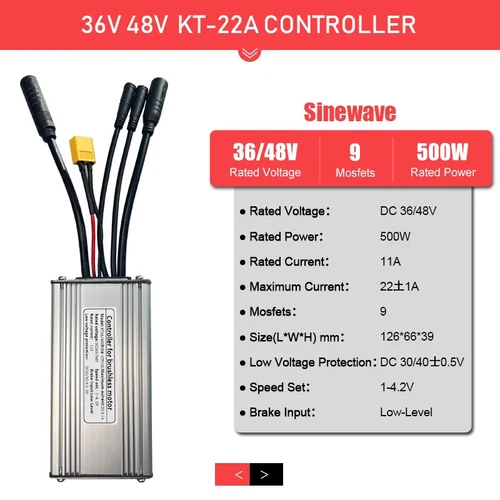 36V 250W 350W 48V 500W 750W 1000W 1500W Wasserdicht Brushless E-Bike Controller - Bild 34 von 45