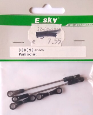 Sky EK1-0427 000696 Push Rod Set E-Sky ESKY RC Heli Modell Parts Nos | eBay