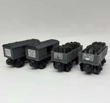 Wooden Railway Compatible Cargo & Box Car Train  Custom Made Thomas & Friends GR