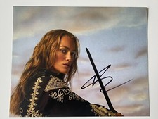KEIRA KNIGHTLEY In-Person Signed Autograph 20x25cm Pirates of the Caribbean