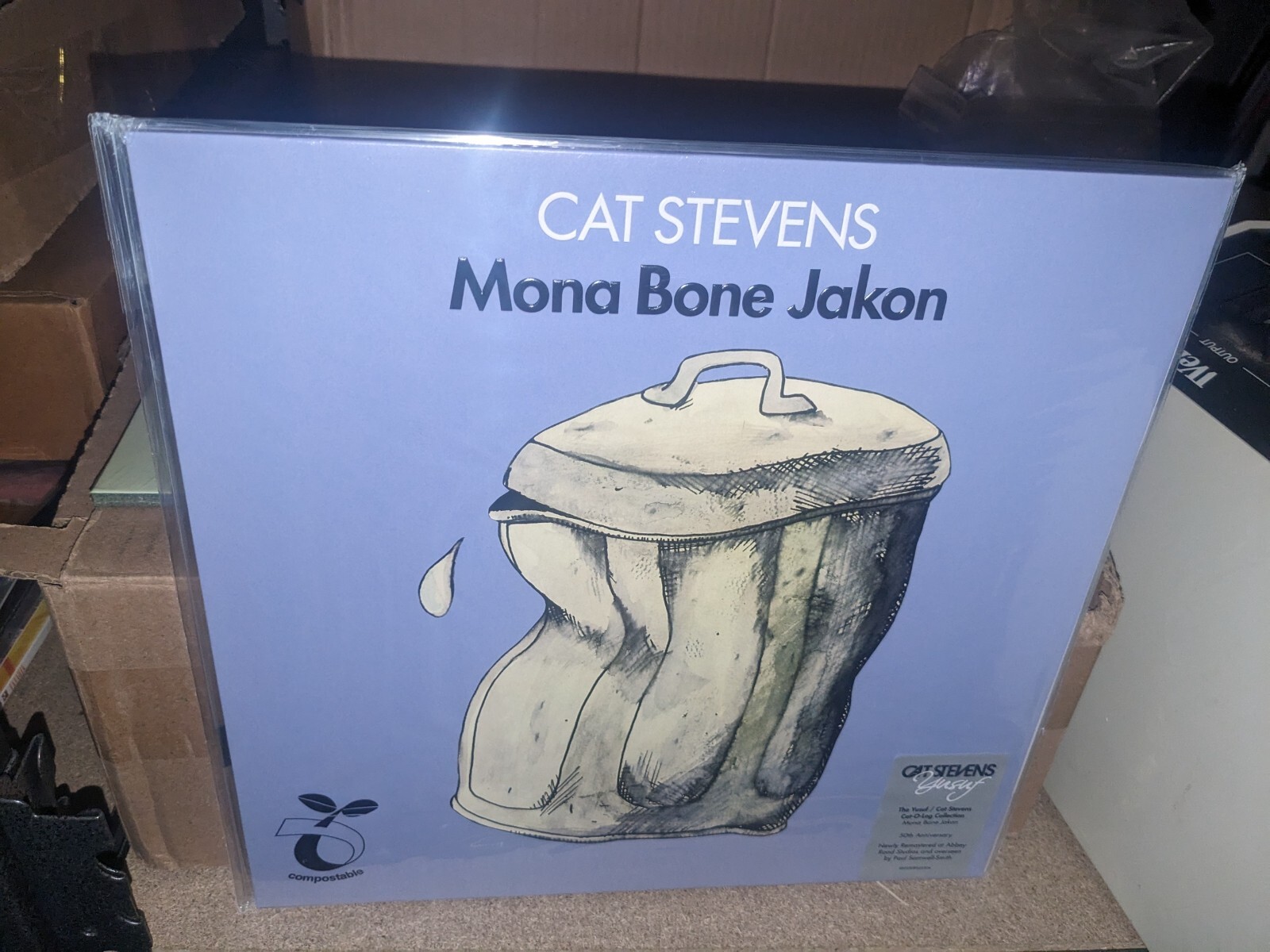 Кэт Стивенс - MONA BONE JAKON - 180-граммовая виниловая пластинка, выпущенная в честь 50-летия, НОВАЯ В ЗАПЕЧАТАННОМ ВИДЕ!