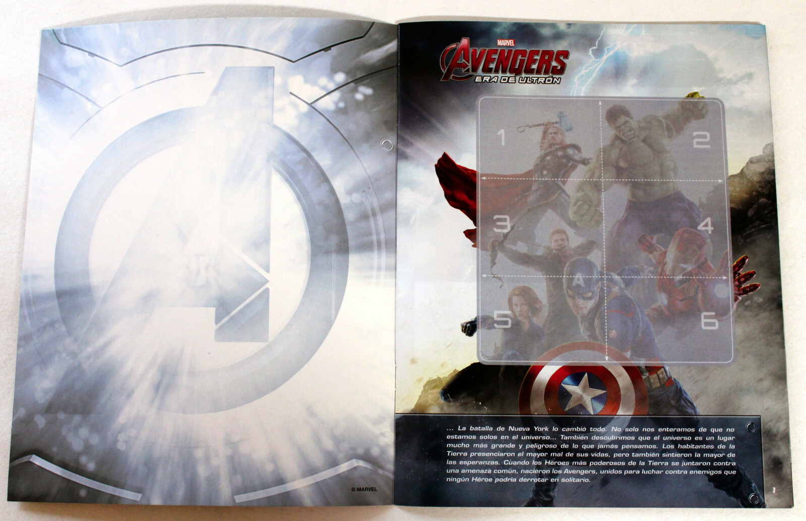 Panini Marvel Avengers Age Of Ultron 2015 Scatola Schermo 50 Pacchetti