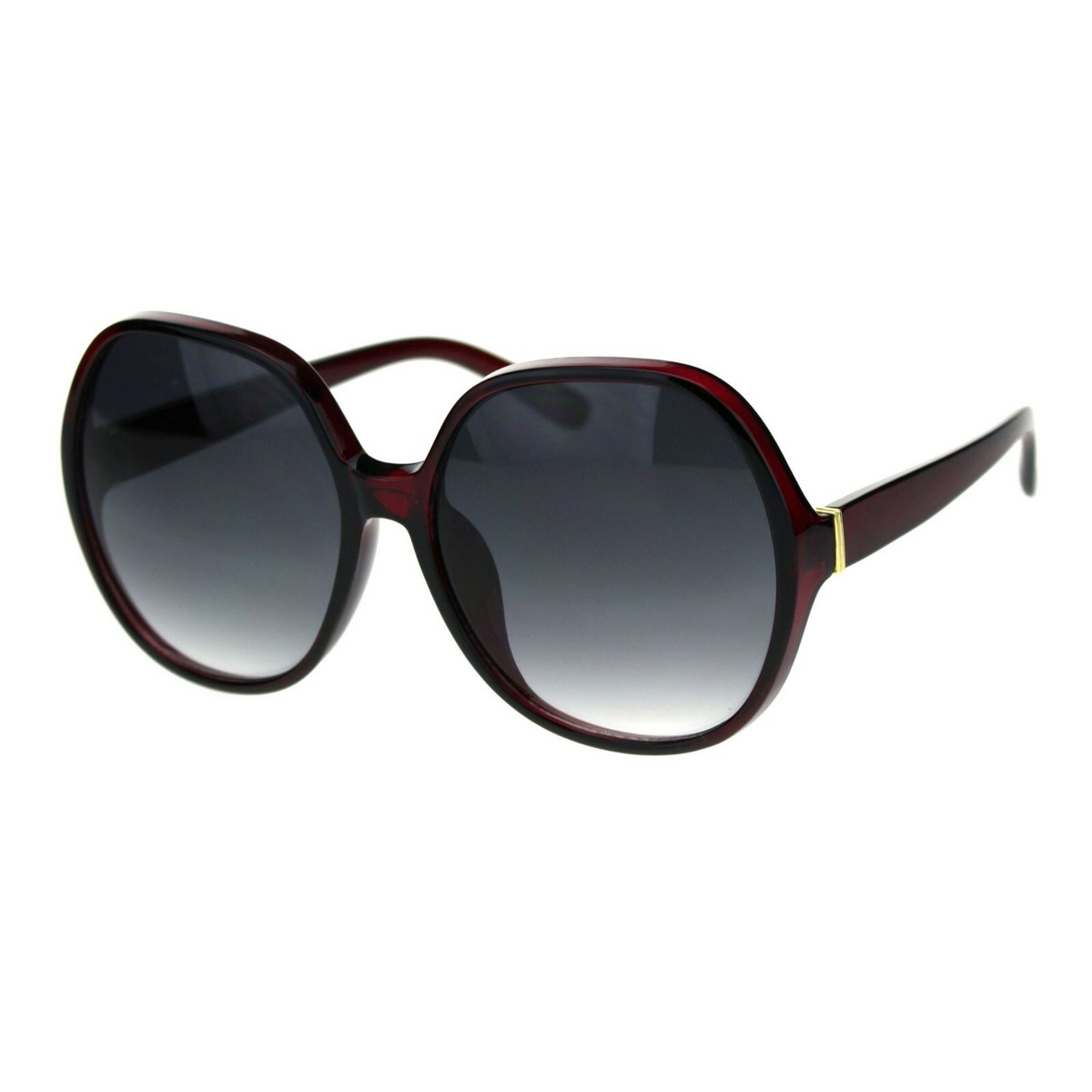 Women\'s Vintage Sunglasses Retro Trendy Style UV400 Classic Oversized Amazon.com: Round Oversized Retro Fashion Sunglasses for  main image 2