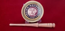 JR'S  Glass / Indian Motor Cycle  Pot Call Turkey Call