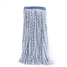Finish Mop Heads Refill Cut end Residential and Commercial Blue & White