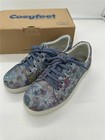 Zapato para mujer Cosyfeet Jo-Jo ajuste ancho 6E ancho cielo floral Reino Unido talla 4,5 extra espacioso