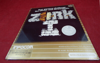 C64:  Zork I - Infocom 1988 Goldbox *New*