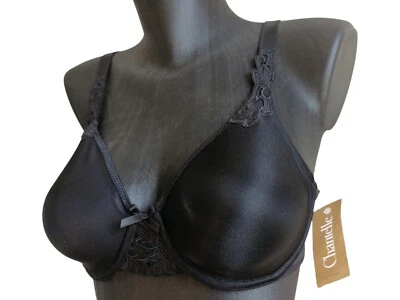 CHANTELLE SOUTIEN GORGE ref 2031 COLORIS NOIR FR 90B - EU/DE 75B OU FR 90C - Photo 1/2