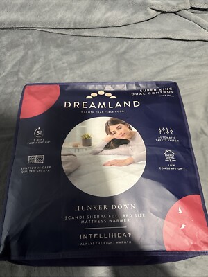 Dual Control Dreamland Scandi Underblanket King Size Sherpa