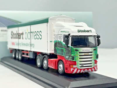 Scania R440 Eddie Stobart Biomass Trailer Amelia Ella Lorry 1/76 Oxford Diecast
