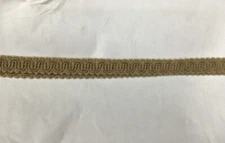 HE16 Upholstery Scroll Braid Trim French Lamp Lace Gimp 1/2" 18 yards