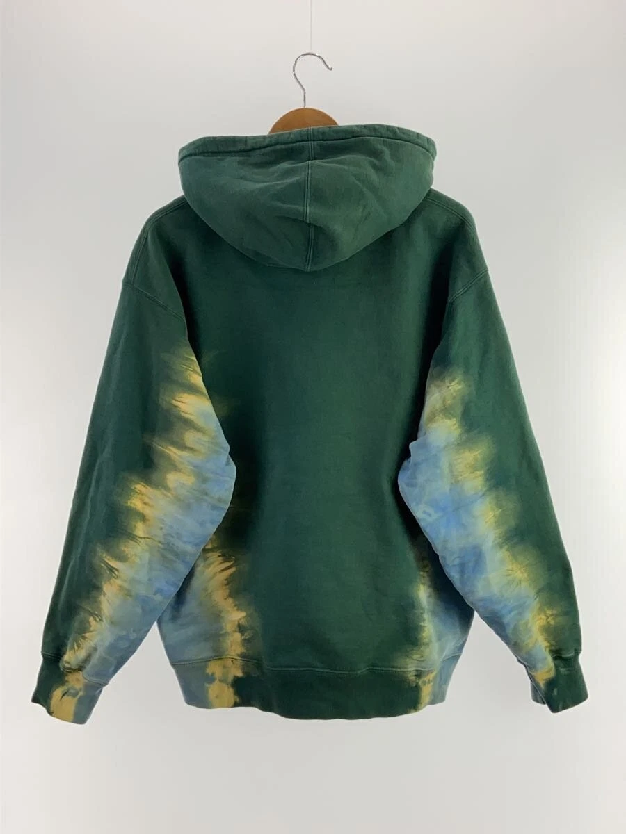 Felpa con cappuccio Supreme verde L usata