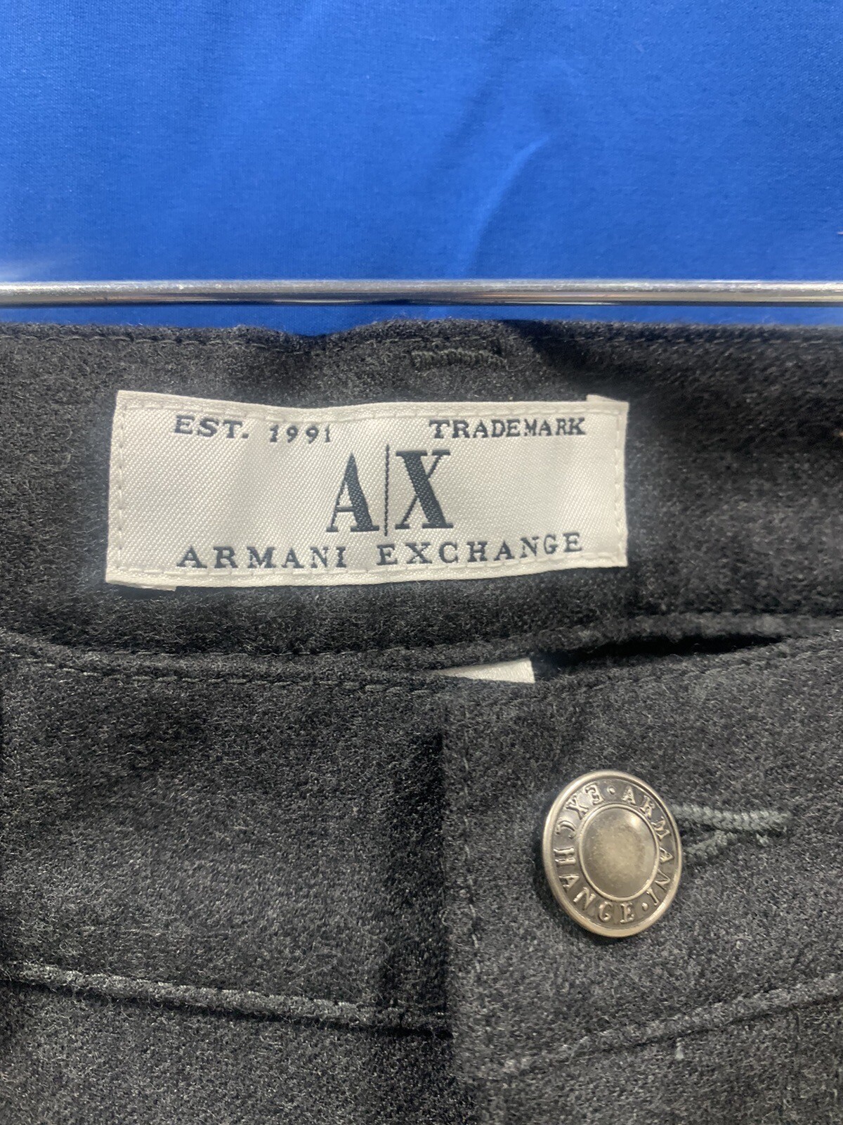 ARMANI EXCHANGE 100 WOOL PANTS Size 34 RN91714 CA 32528 eBay