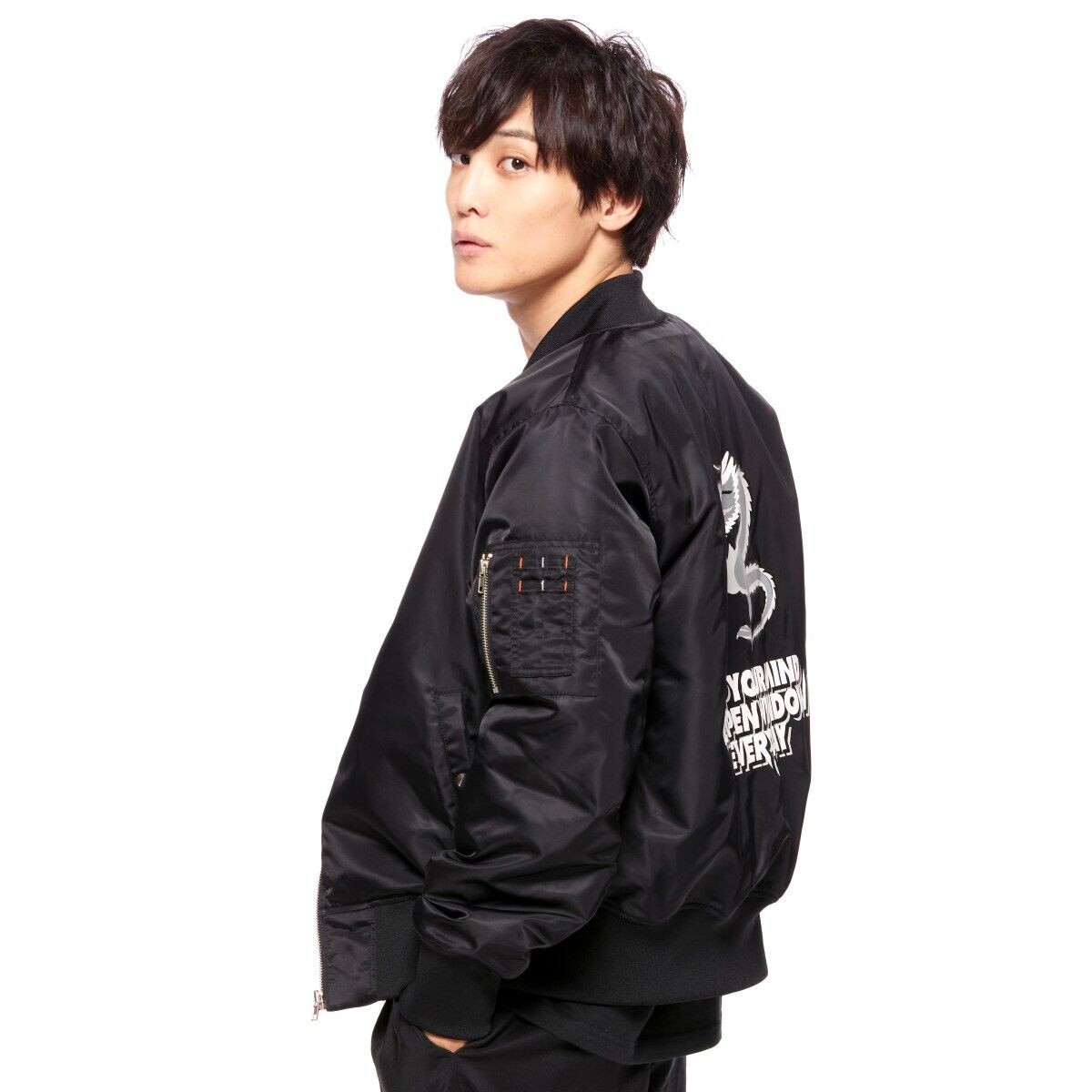 ジャケット・アウター RYU KAGA Kamen Rider Build Ryuga Banjo MA-1 Jacket XL Size Unisex