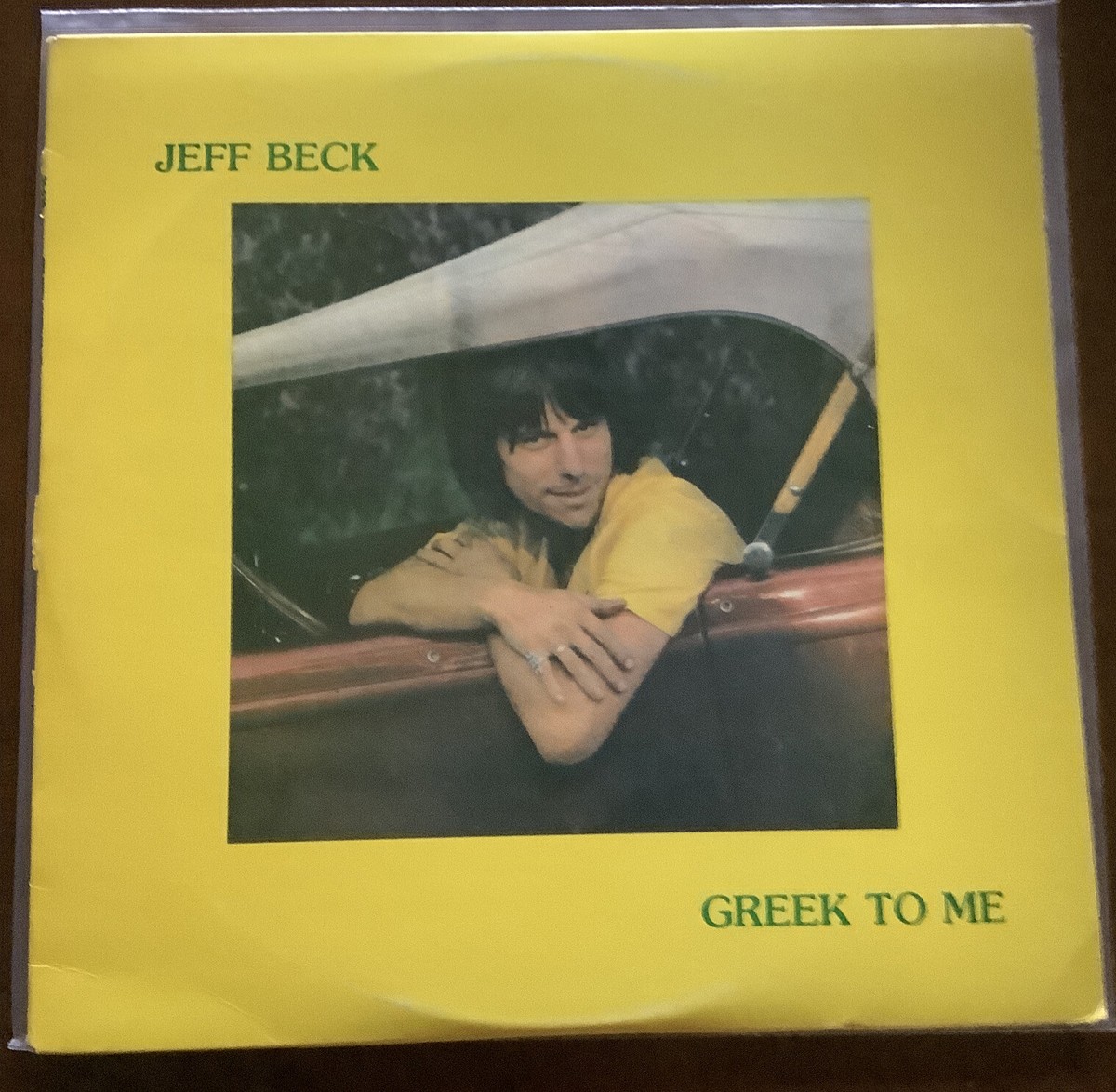 英2LP Jeff Beck Greek To Me 34010 MONOMATAPA /00520 JEFF BECK - GREEK TO ME - VINYL DOUBLE LP 2LP # 34-010