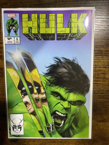 HULK #1 * NM+ MIKE MAYHEW SECRET REVERSE VARIANT INCREDIBLE 340 McFARLANE HOMAGE