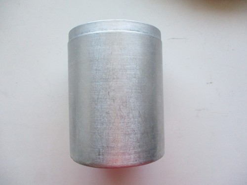 Vintage Spun Aluminum Canister Tea Nesting Mid Century Modern with Lid - Picture 5 of 7