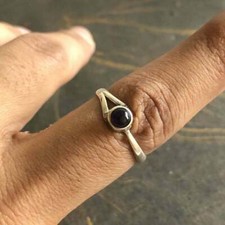 Amethyst Ring,925 Sterling Silver,Gemstone Ring,Natural Amethyst Ring,Boho Ring