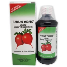 Rabano Yodado Liquid Dietary Supplement, Lymphatic Aid, 8 Fl Oz / 237 ml