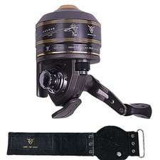 Kit Mulinello da Pesca 3+1 Cuscinetto a Sfera Arco Mulinello da Pesca con Cinghia da Polso Full Metal