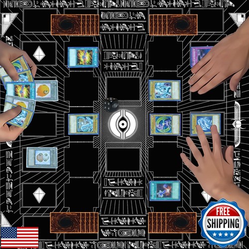 Extalas for Yugioh Playmat, 2-Player, Limited Edition Rare Dice and Free Stor - Picture 5 of 5
