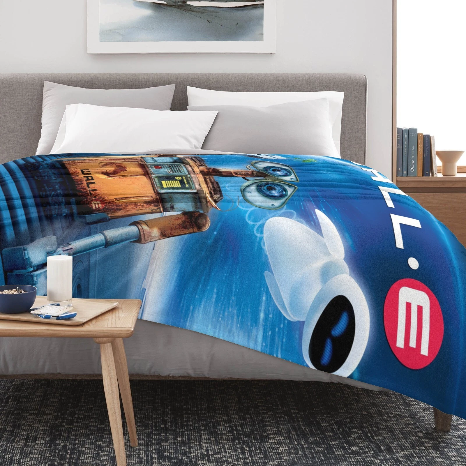 WALL·E Fleece Blanket for Kids, Soft Couch Throw, Cozy Lightweight Bed & Sofa Blanket