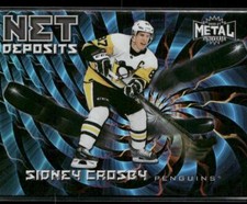2020-21 SkyBox Metal Universe: Net Deposits #ND-23 Sidney Crosby