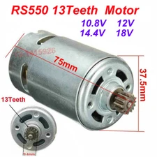RS550 13Teeth Motor Replace for BOSCH GSR10.8-2-LI GSR10.8V/12V/14.4V/18V New