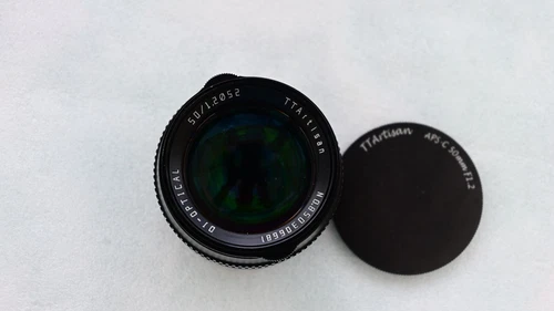 TTArtisan 50mm f1,2 Objektiv für L-Mount - schwarz