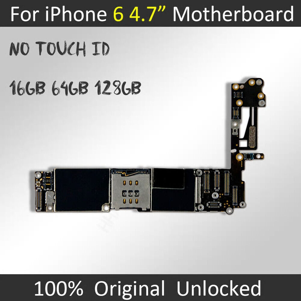 Original Motherboard iPhone 6 16GB 32GB 64 GB 128GB Mainboard with Full Chips Klasyka wyprodukowana w Japonii