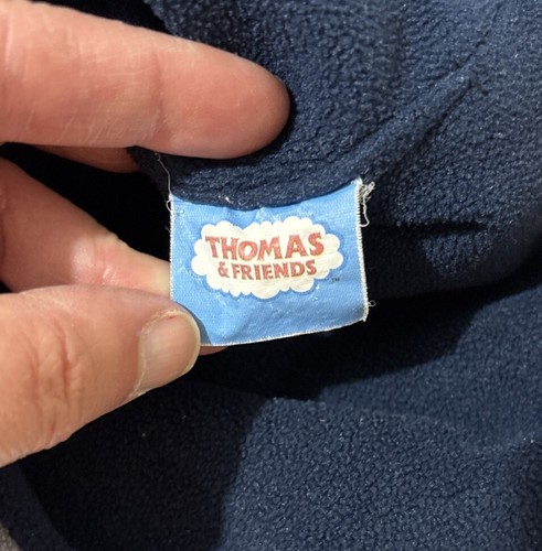 Thomas and Friends Beanie Mütze Jugend One Size grau blau Fleece Ohrenklappen - Bild 6 von 7