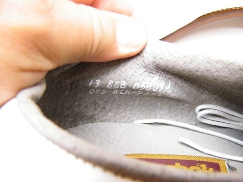 HERREN VINTAGE NEU REEBOK WEISS LEDER GOODYEAR WELT GOLFSCHUHE GRÖSSE 13 W HERGESTELLT IN USA - Bild 5 von 9