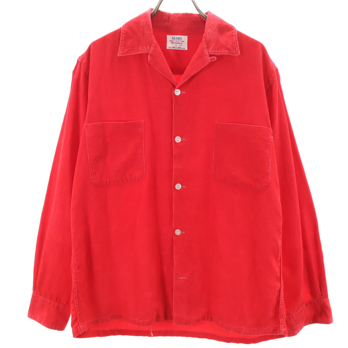 Sears 60s Vintage Made in Japan Long sleeve Corduroy Open